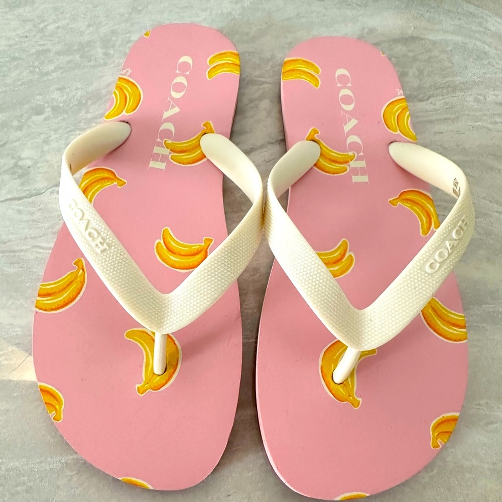 Coach Flip Flops